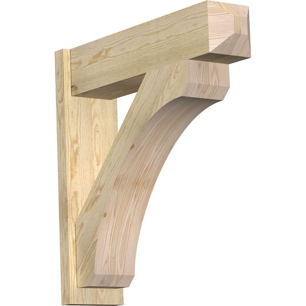 Ekena Millwork Legacy Craftsman Rough Sawn Outlooker, Douglas Fir, 8"W x 32"D x 32"H OUT08X32X32LEC04RDF - main